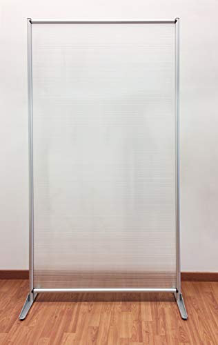 YTTRANDET DIVISORIA I POLYKARBONAT SKÄRMVÄGG OFFICE STUDIO BUTIK WHL800/ST