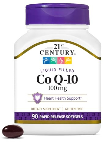 21st Century COQ-10 100 Mg Softgels, 90 Count