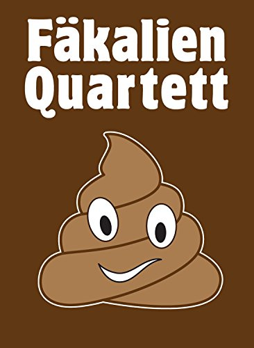 Goods+Gadgets® Fäkalien Quartett - Jeu de Cartes Caca 32 Cartes