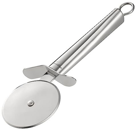Lagostina I Cucinieri Rotella Pizza con Anello, Acciaio Inox 18/10, 21 cm