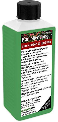 Kamelien-Dünger Flüssigdünger HIGHTECH für Camellia Arten