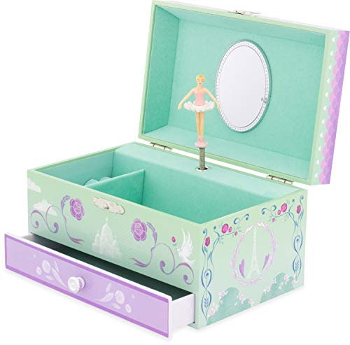 Ulysse Couleurs d'Enfance Coffre à Bijoux Musical Paris au Printemps-Mélodie La Vie en Rose, 9520