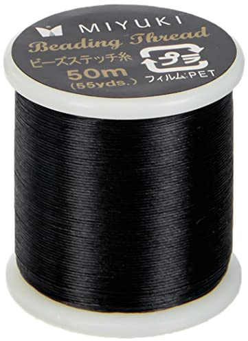 Rayher Filato di Perle, Spessore 0,27 mm, 50 m, Nero