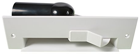 Cen-Tec Systems Central Vacuum Automatic Dustpan Sweep Inlet, White