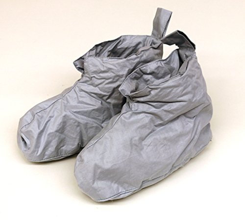 Daunenschuhe Betten Hofmann Kuschelwarme Bettschuhe silber Gr. 2