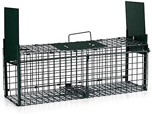 Copele 90218 Jaula Ratas Plegable 2 Puertas, Verde