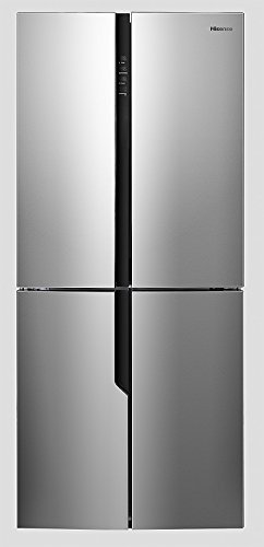 Hisense MKGNF 440 dans le réfrigérateur porte à droite et gauche-réfrigérateurs side-by-side (indépendant porte Acier Inoxydable americana 432 L L 456 SN-ST/T/N)