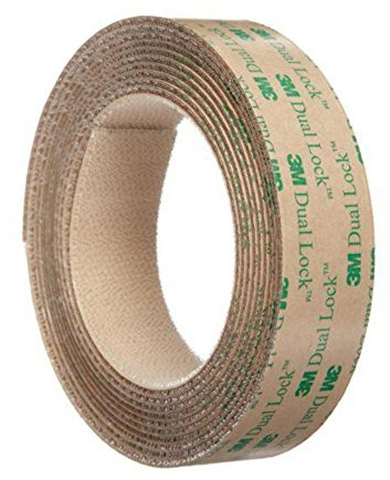 3M Dual Lock - flexibler Druckverschluss SJ4570TB, 25mm x 3m, Transluzent (1-er Pack)