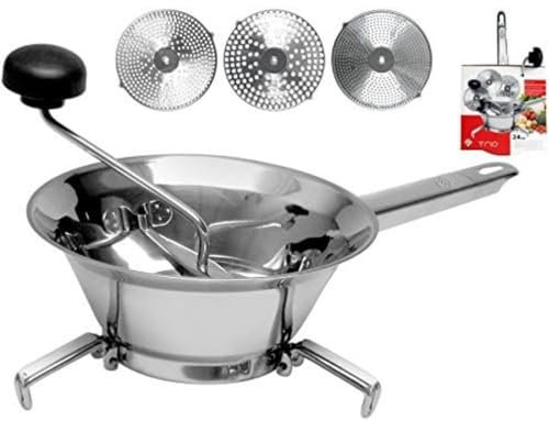 Rivadossi PASSAV. Inox Rondo Deluxe CM.24, Acciaio, 24 cm