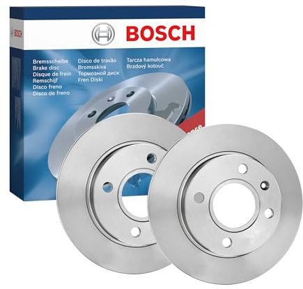 Bosch BD428 Discos de freno, certificación ECE-R90, 1 juego de 2 discos