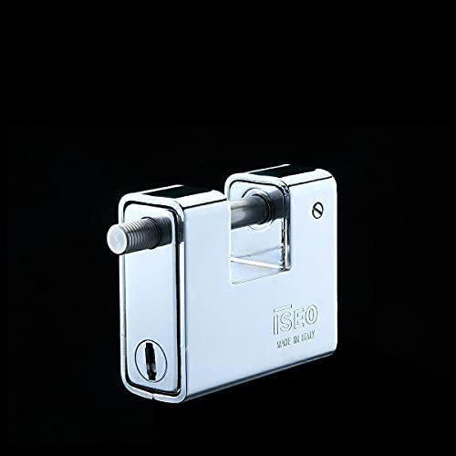 LUCCHETTO ISEO BOXER CORAZZATO ACCIAIO CROM. MM.90 ART.809909