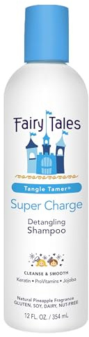 Fairy Tales Tangle Tamer Detangling Shampoo for Kids - Ultra Moisturizing and Anti Frizz Protection - Paraben Free, Sulfate Free - 12 Oz