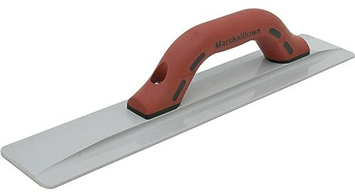 Enderezador manual Marshalltown con mango Durasoft, de magnesio, para suelo y hormigón, tamaño del enderezador: 305x79 mm
