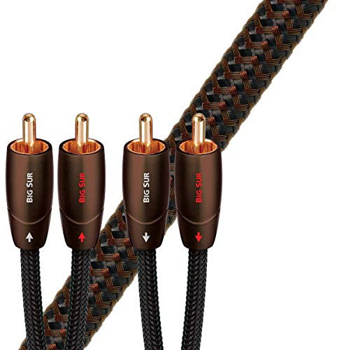 AudioQuest 3m Big Sur RCA Audio-Kabel 2 x RCA Schwarz