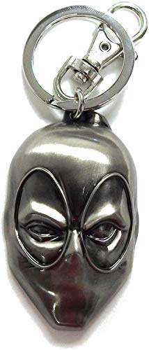 Marvel Porte-clés tête de Deadpool en étain