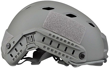 LOOGU Fast BJ Base Jump - Casco táctico para airsoft con gorro 12 en 1