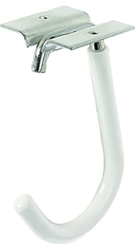 Alberts 801991 Fahrradhaken | gebogen | galvanisch blau verzinkt | Hakentiefe 90 mm | Höhe 115 mm