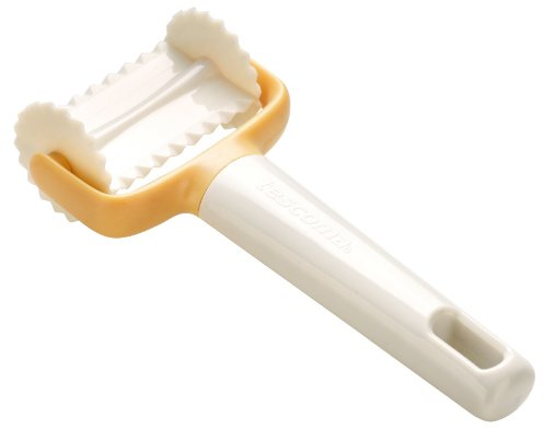 Tescoma Delicia - Rodillo Cortapastas Cuadrado Rizado, 7 cm