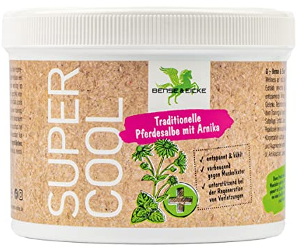 Bense & Eicke SuperCool 500ml Pferdesalbe kühlend mit pflanzlichen Extrakten, für Muskeln, Sehnen und Gelenke, ideal nach dem Training (ehemals Parisol)