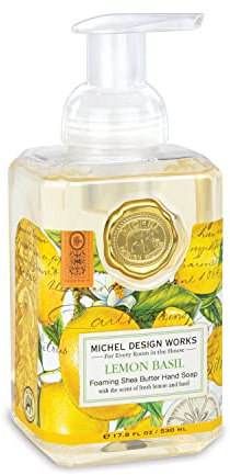 Michel Design Works Foaming Hand Soap Schäumende Handseife (530ml) (Lemon Basil)