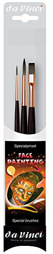 Da Vinci Face Painting Set, Verschiedene, Set of 3