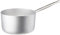 Pentole Agnelli ALMA10526 Sartenes Profesionales de Aluminio de 3 mm, Cacerola Alta con Mango, 8 L