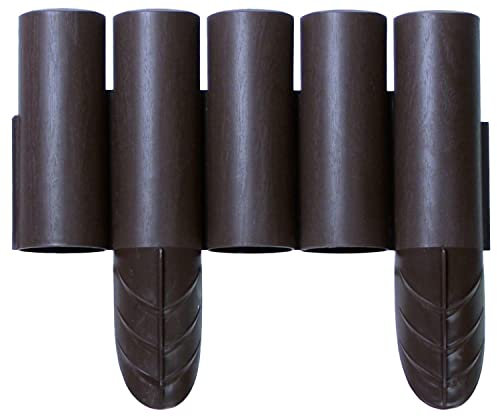 Empalizada de jardín Palisáda, dimensiones (mm) 2350x55x250/150, Color Marrón