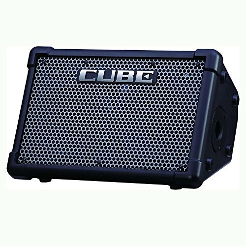 Sconosciuto Roland CUBE Street EX alimentato a batteria 50W 2x8 Chitarra Combo con 8 Universal Electronics gratis batterie AA