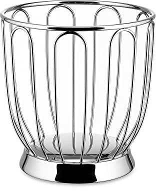 Alessi 370/19 - Designdrahtvertrag Zerquetscht, 18/10 Edelstahl, 19 cm, Silber