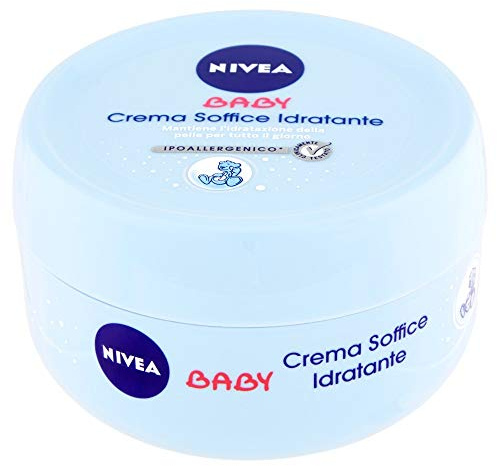NIVEA Crema Suave Para Bebés Tarro De 200 Ml. 86128 Línea De Bebé