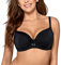 AVA SK-13 Padded Bikini Top (Matching Bikini Bottoms Available) - Made in EU, Black,40DD