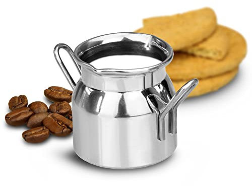Stainless Steel Mini Milk Churn 2.8oz / 80ml - Case of 72 - Novelty Milk Jug and Cream Tot