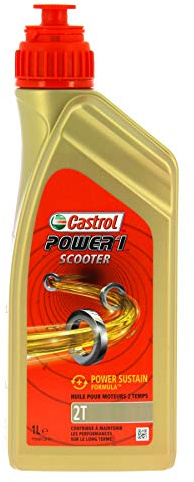 Castrol Power 1 Scooter Huile Moteur 2T 1L