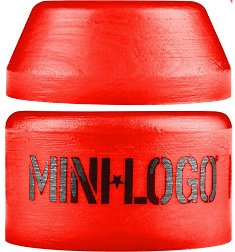 Mini Logo Hard Cone / Barrel Red Bushing Set - 100a