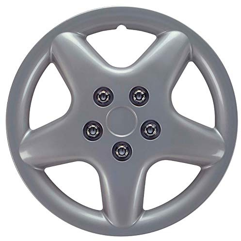 Jeu d'enjoliveurs Idaho 13-inch argent