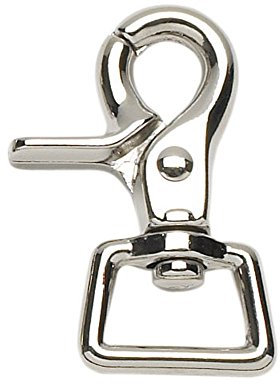 Busse Karabinerhaken ZÜGEL, eckig, 19