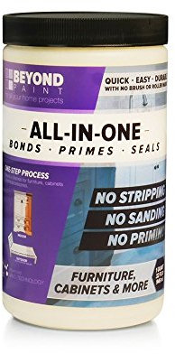 BEYOND PAINT - Furniture, Cabinets and More All-in-One Refinishing Paint -Quart of Bright White