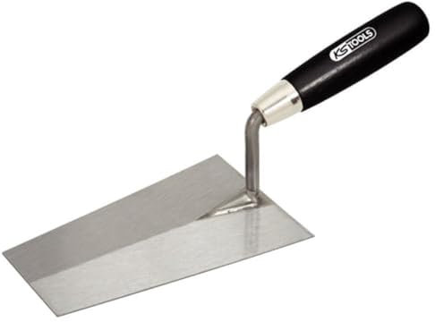 KS Tools 144.0125 Truelle carrée lame acier manche bois 240 mm -