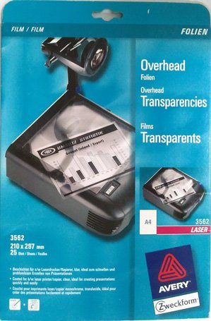Avery Zweckform Overhead Folie 3562