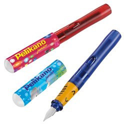 Pelikano Junior Schreiblernfüller, blau oder rot