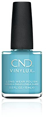 CND Vinylux Long Wear Nail Polish (No Lamp Required), 15 ml, Blue, Aqua Instance