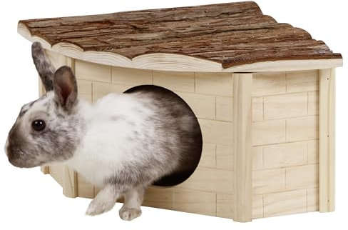 Kerbl Pet Eckhaus für Nager Nature 25 x 25 x 17 cm