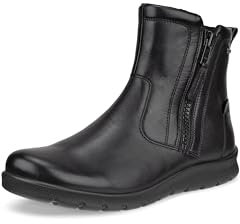ECCO Damen Babett Boot Kurzschaft Stiefel, Schwarz, 40 EU