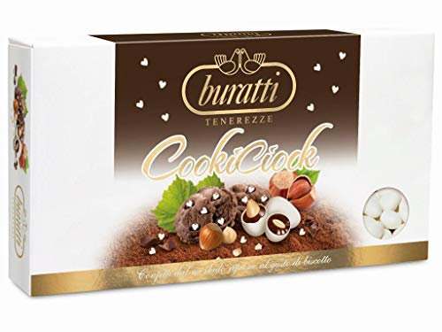 Buratti Confetti Dragées à l'amande Recouverte de Chocolat Tendresses goût Cook Ciock 1 Kg