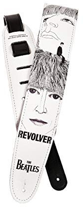 D'Addario Beatles Gitarrengurt - E-Gitarrengurt, Akustikgitarrengurt, Bassgitarrengurt - Revolver