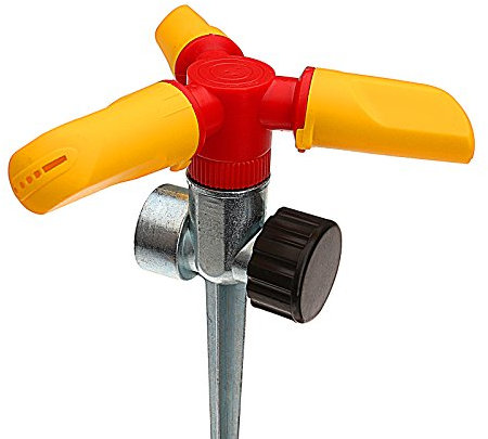 4YourHome Plastic Impulse Garden Sprinkler With Spike