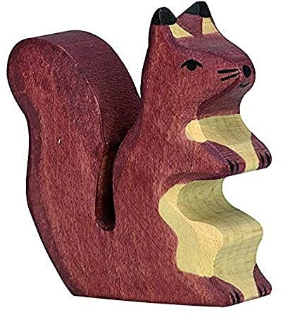 Holztiger Eichhörnchen, braun, 80106