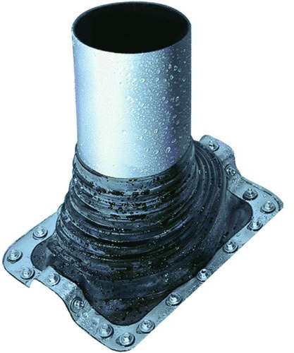 Oatey 14053 takblinkande, 10 tum x 10 tum / 3 tum x 6 tum, svart