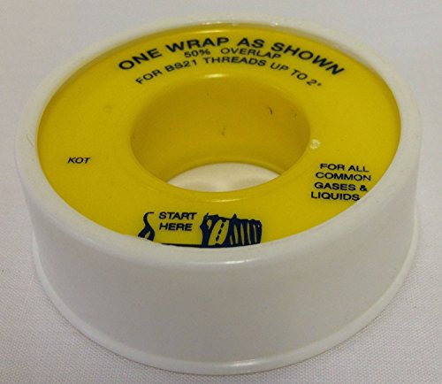 Gas PTFE Thread Seal Tape - 5m x 12mm