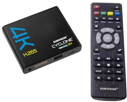 Sumvision Lecteur Multimédia MKV Player Cyclone Micro 2 H264